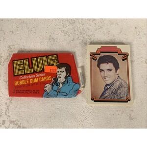 Vintage 1978 - Elvis Presley trading cards. Boxcar Enterprises. Lot of 9 cards